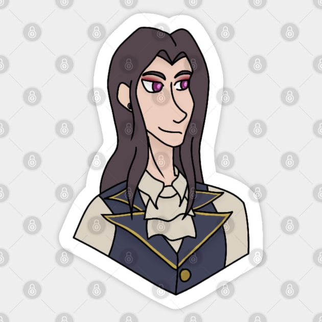 Damien - Dream Daddy Sticker by WhiteRabbitWeirdo